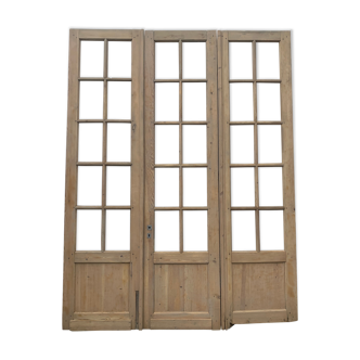 Suite of three separation doors in FIR XX century