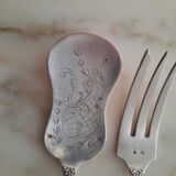 Solid silver collector's cutlery