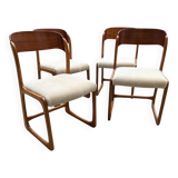 4 Baumann Sleigh Chairs