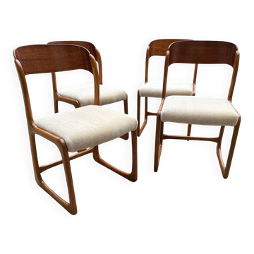 4 Baumann Sleigh Chairs