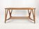 Italian walnut mid-century modern coffee table, 1950s