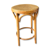 Stool with caning