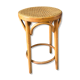 Stool with caning
