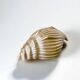 Murano glass shell catchall, Italy, 1980s