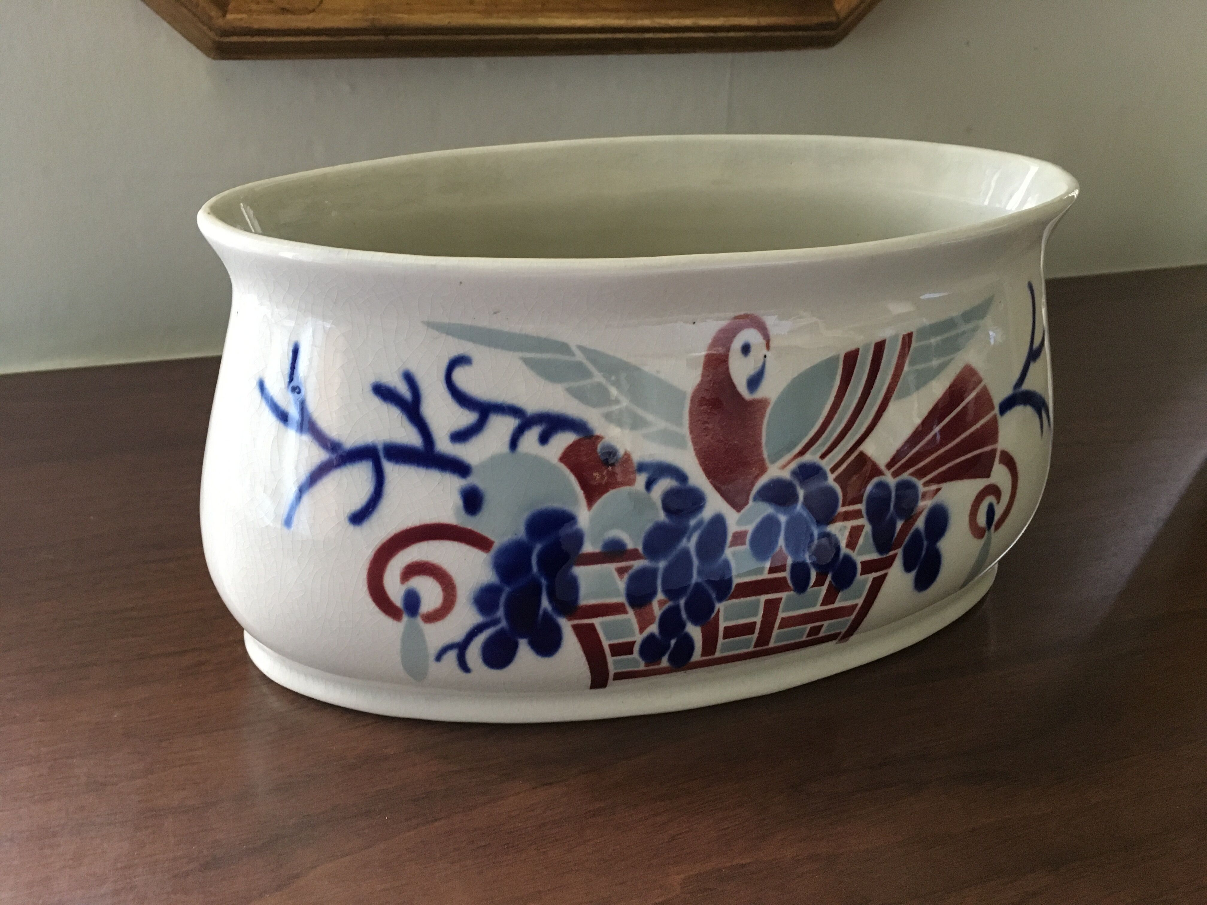 Gardener in Lunéville earthenware