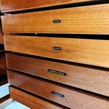 Belle garde-robe pour homme Art déco anglais des années 1920 Compactom Ltd