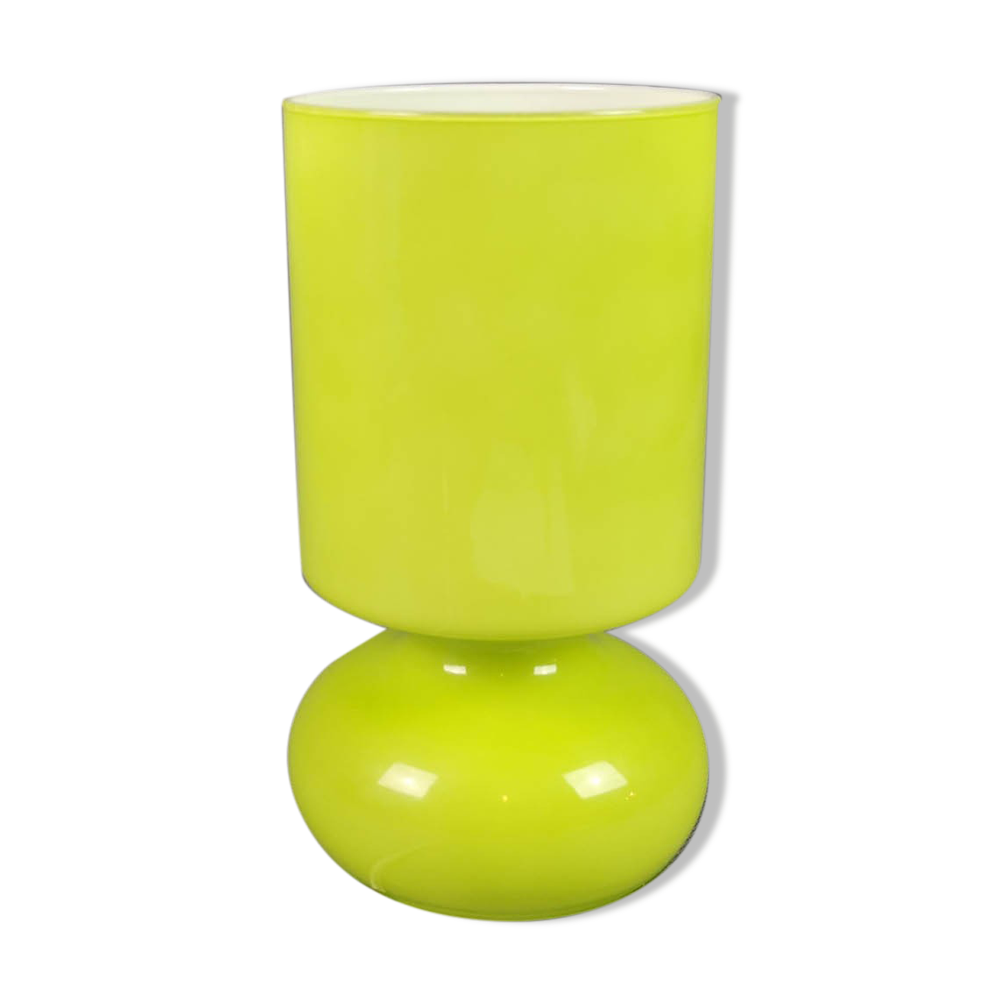 Lykta green anise Vintage lamp Ikea opaline - vintage luminaire