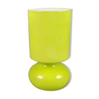 Lampe vintage Ikea opaline - luminaire vintage