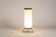 Lampe en opaline blanche et laiton doré, années 1970
