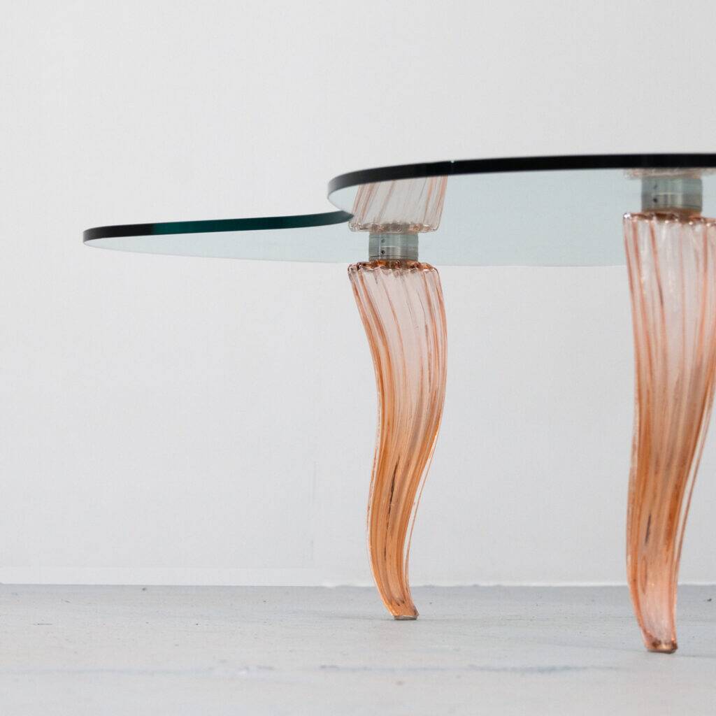 Murano glass coffee table Seguso