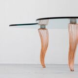 Murano glass coffee table Seguso