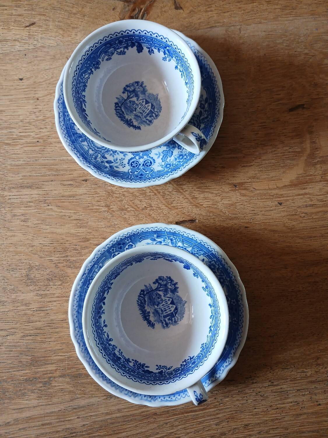 2 old Villeroy and Boch cups
