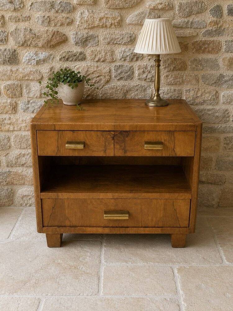 Vintage bedside table