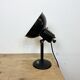 Vintage black enamel table photo lamp, 1950s