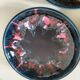 3 glazed ceramic deep plates – 1960s/70s