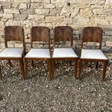 4 art deco chairs