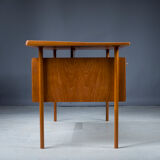 Danish Teak Desk by Peter Lovig Nielsen for Hedensted Mobelfabrik, 1961