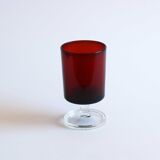 Luminarc 70s red wine glasses