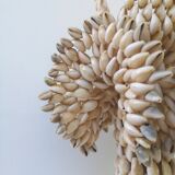 Vintage shell candle holder