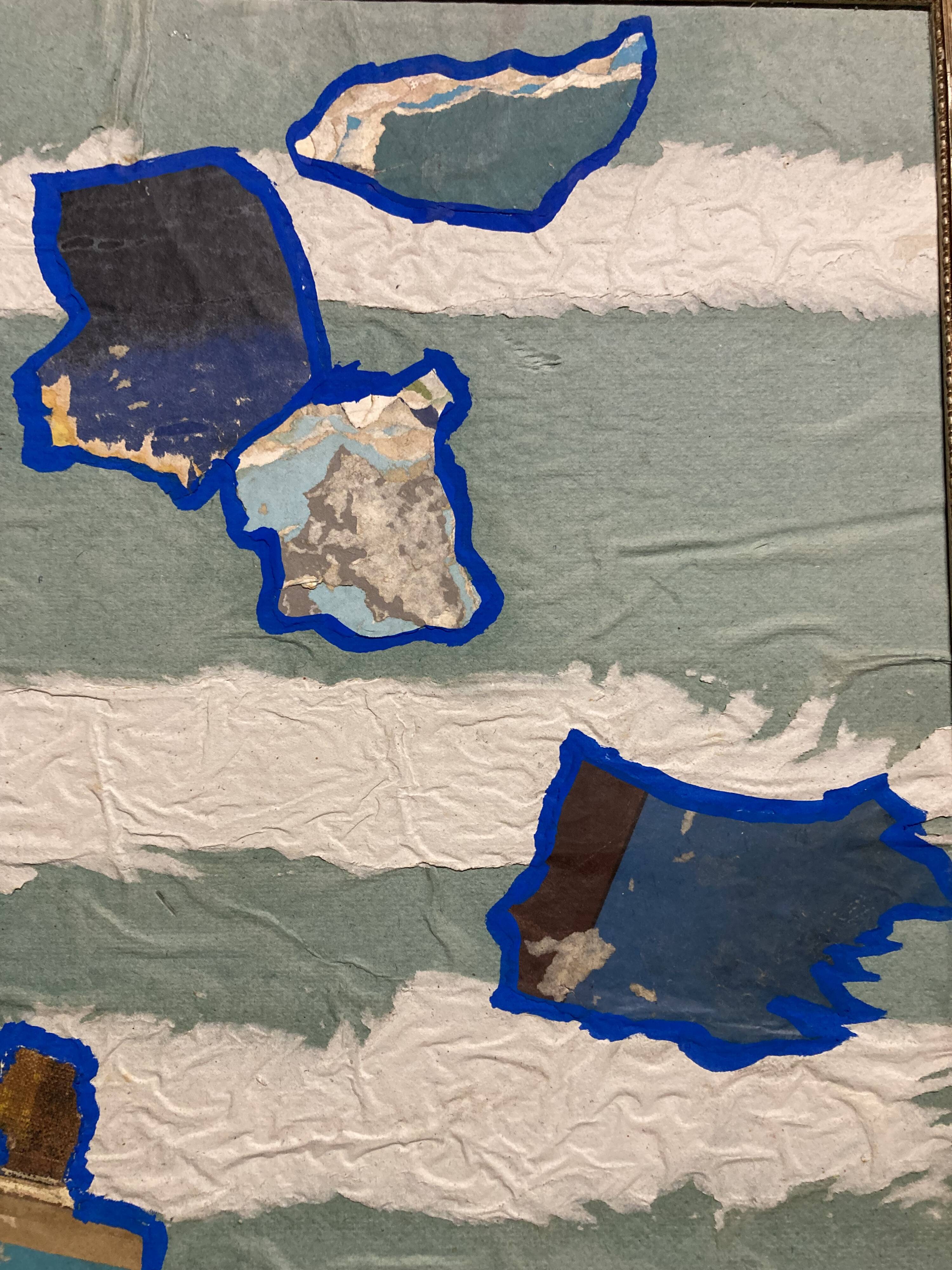 Borkin (born 1932), Constellation, Paper Collage, 1994