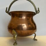 Copper cauldron - pot cover