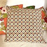 Coussin crochet vintage