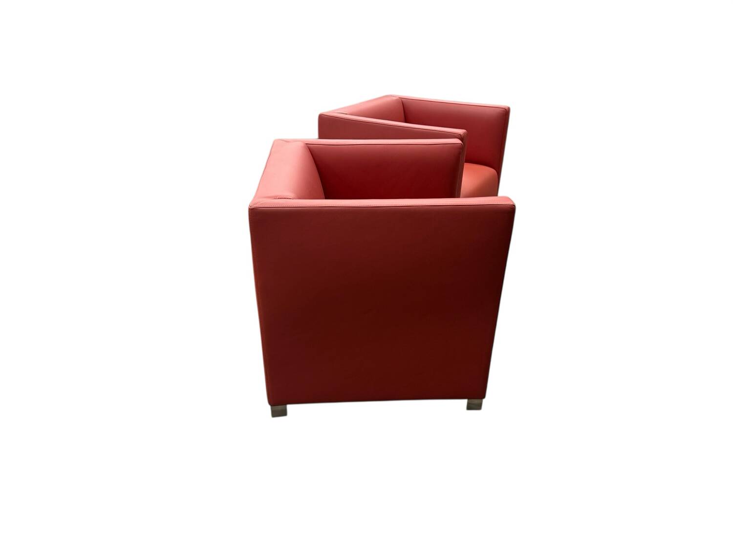 Chaises cubiques de Paolo Piva pour Wittmann, années 1980, lot de 2