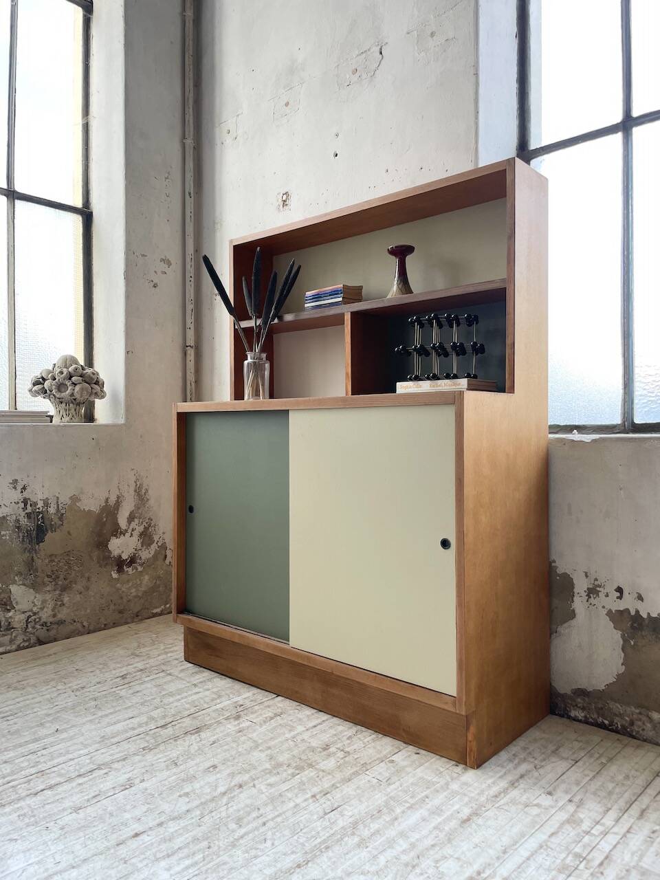 Teak bookcase from the 1950s