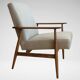 Vintage Mid Century Modern Armchair Model 300-190 by Polish Designer H. Lis from 1960s