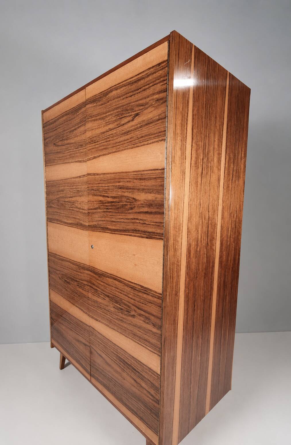 Vintage Wardrobe in Walnut, 1970s