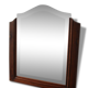 Miroir contour bois