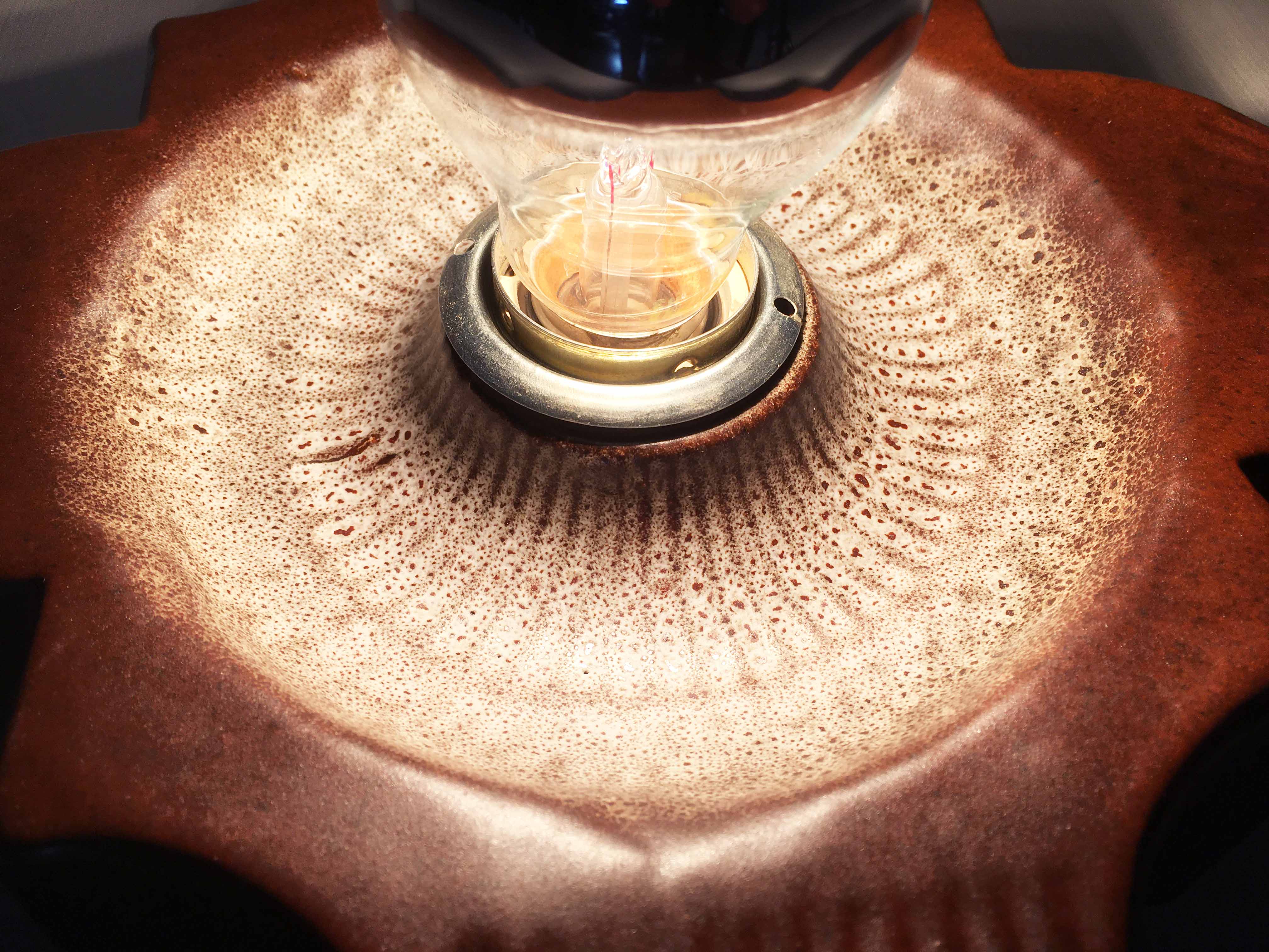 Ceramic wall lamp Hustadt Leuchten