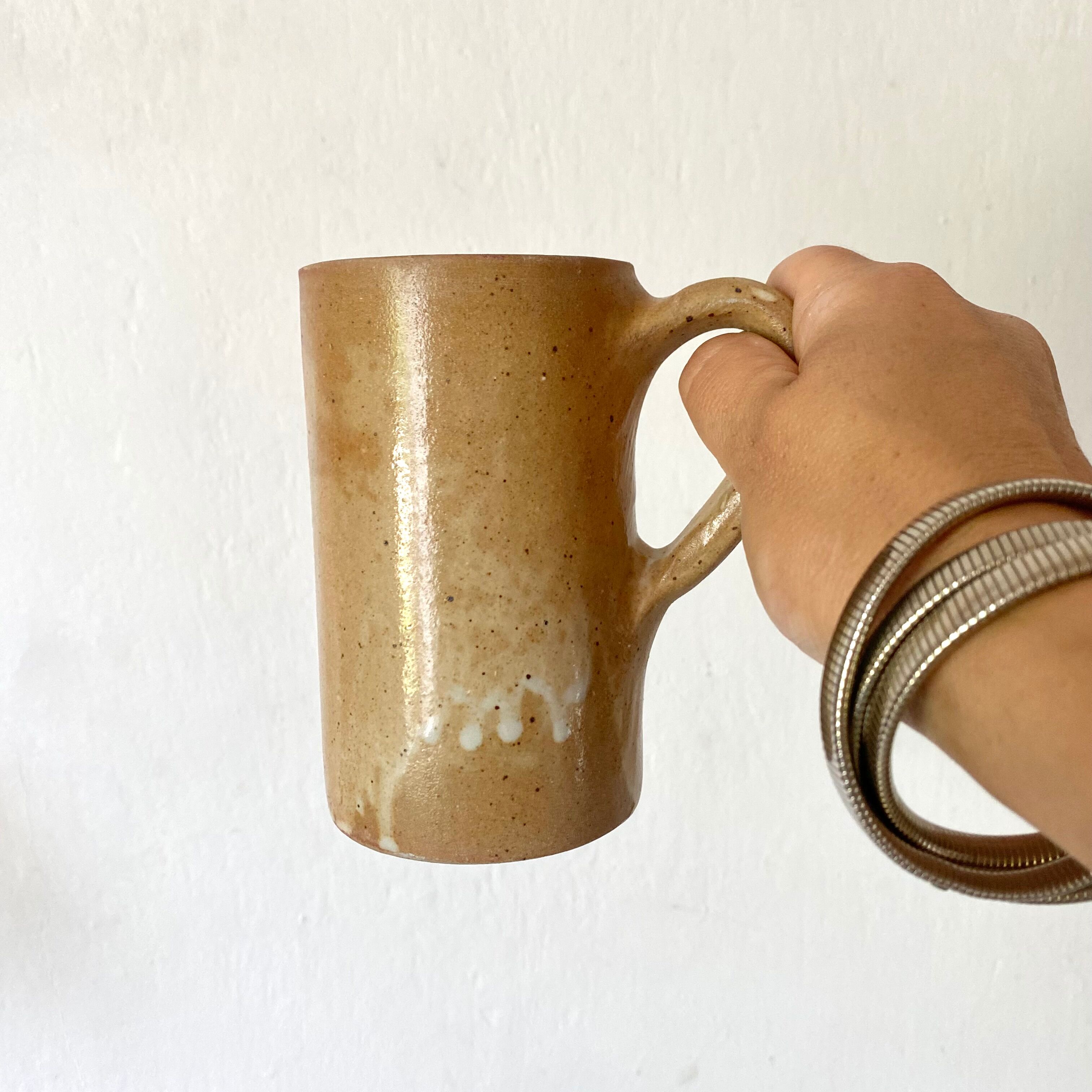 Vintage stoneware mugs