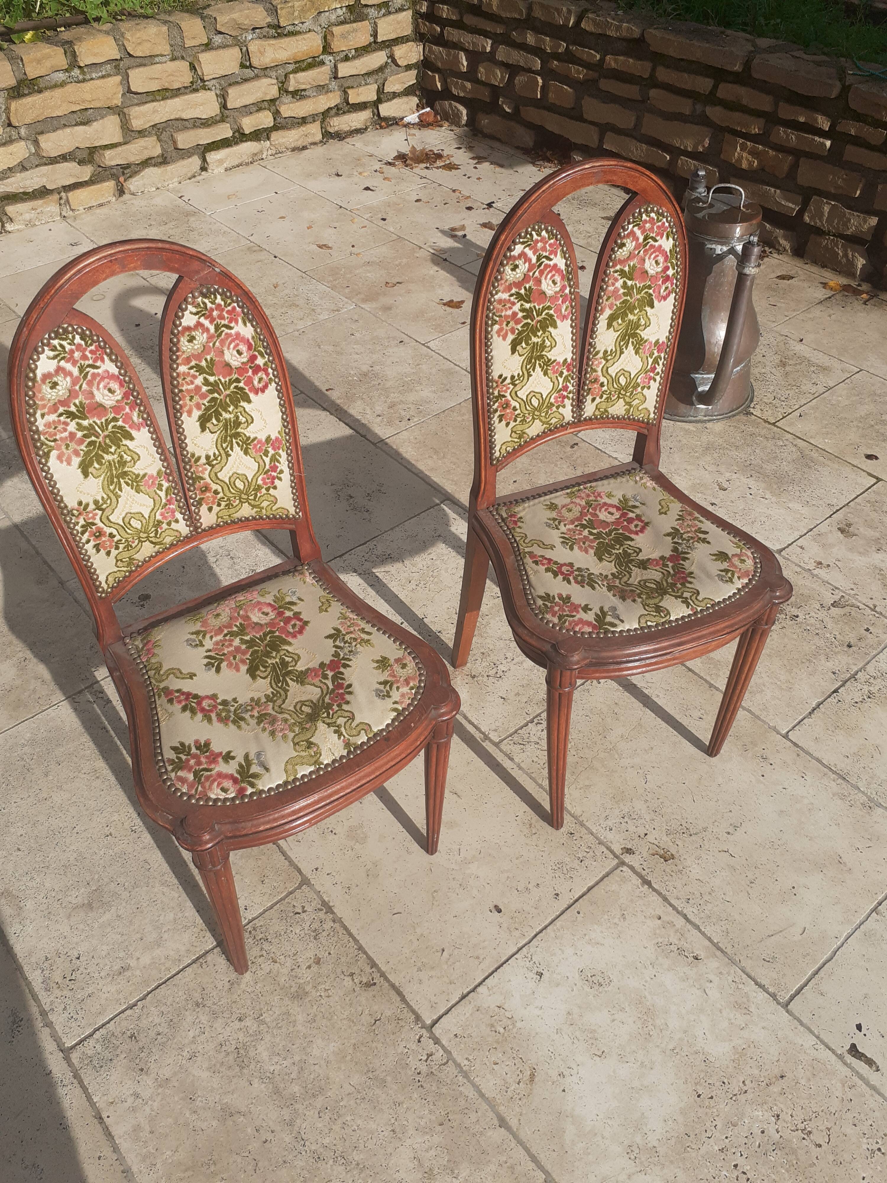 Chaise Art déco