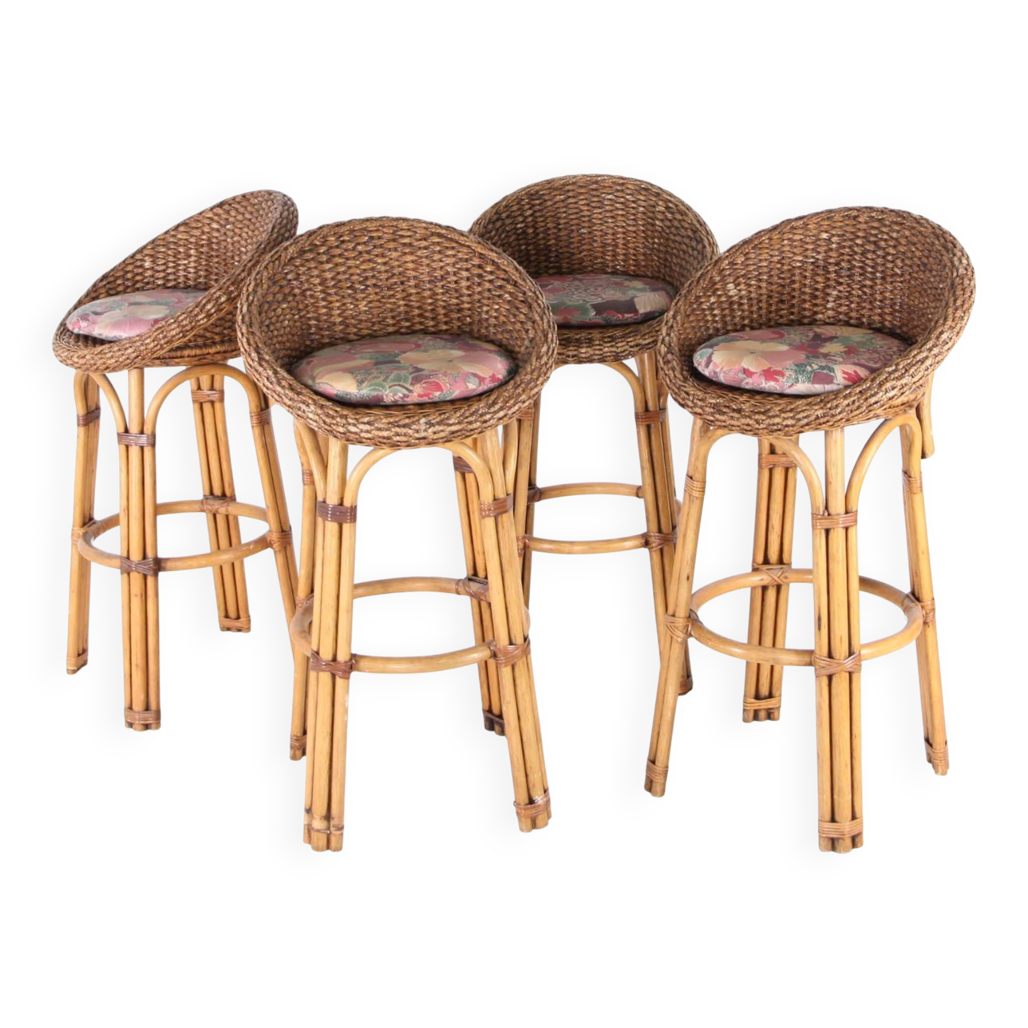 Set of 4 bar stools