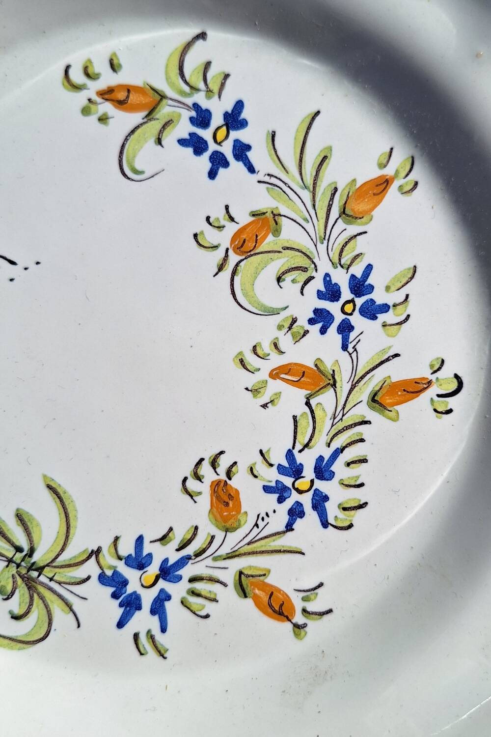 Martres Tolosane earthenware plate