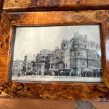 Set of 4 old postcard frames