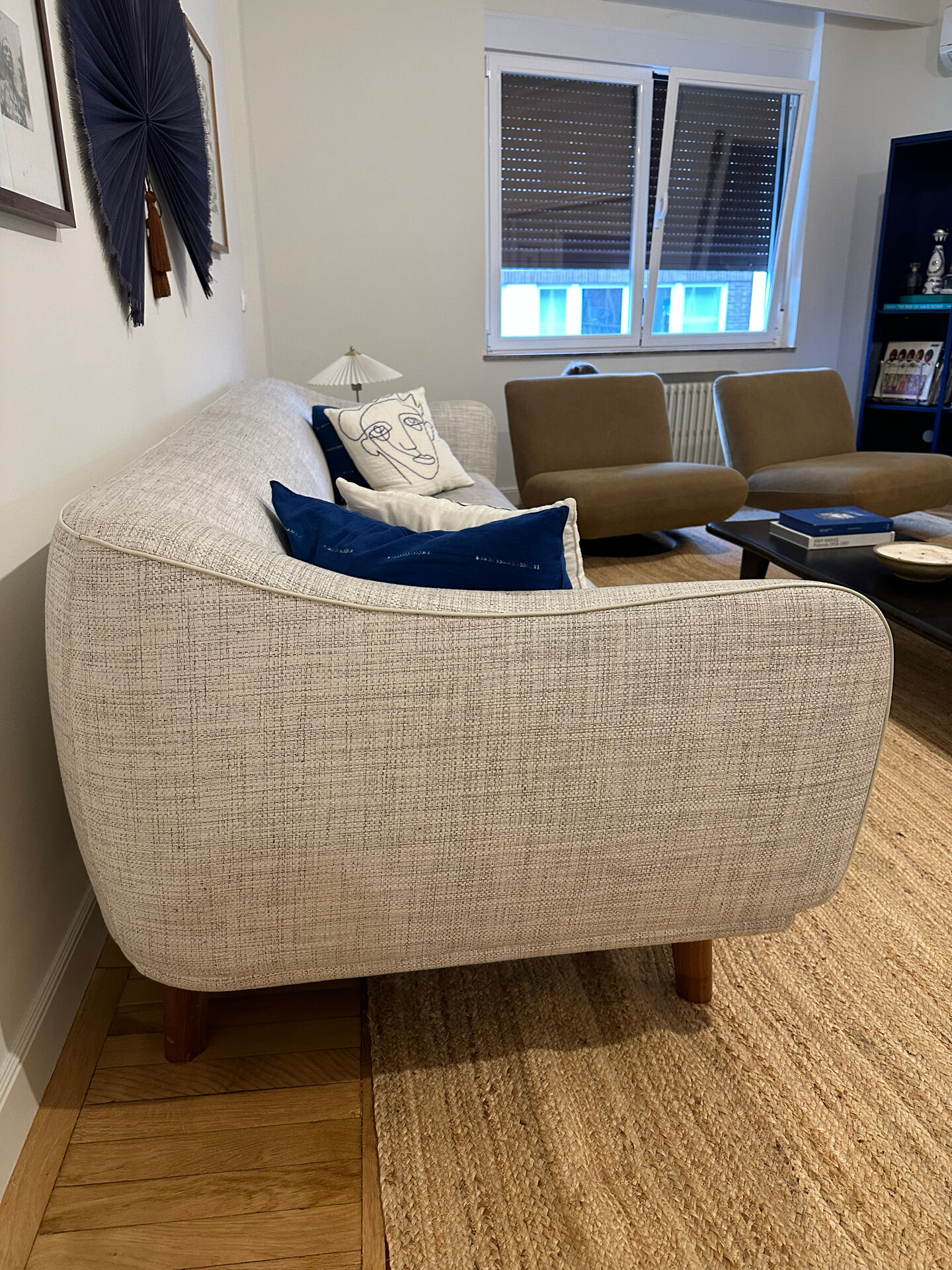 Original Giorgetti Drive sofa, designed by Carlo Colombo and manufactured.