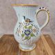 Large jug / earthenware carafe – Moustiers decoration – handmade Yf