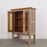 Oak showcase, Danish design, 1960s, production: Denmark
