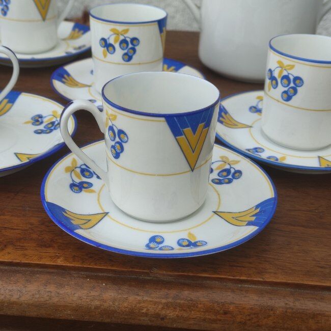 Art deco coffee service