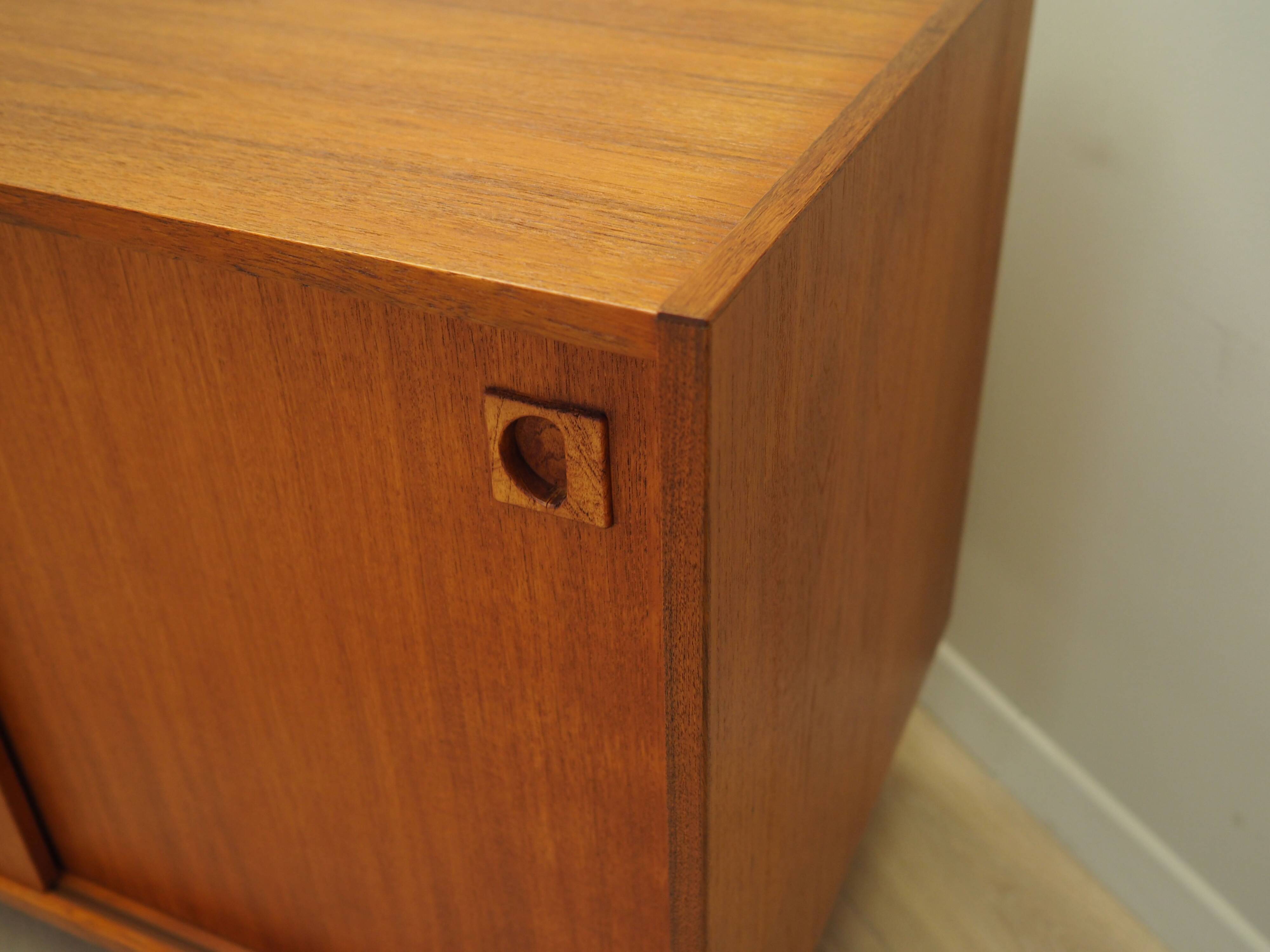 Teak wardrobe, Danish design, 1970s, production: Denmark