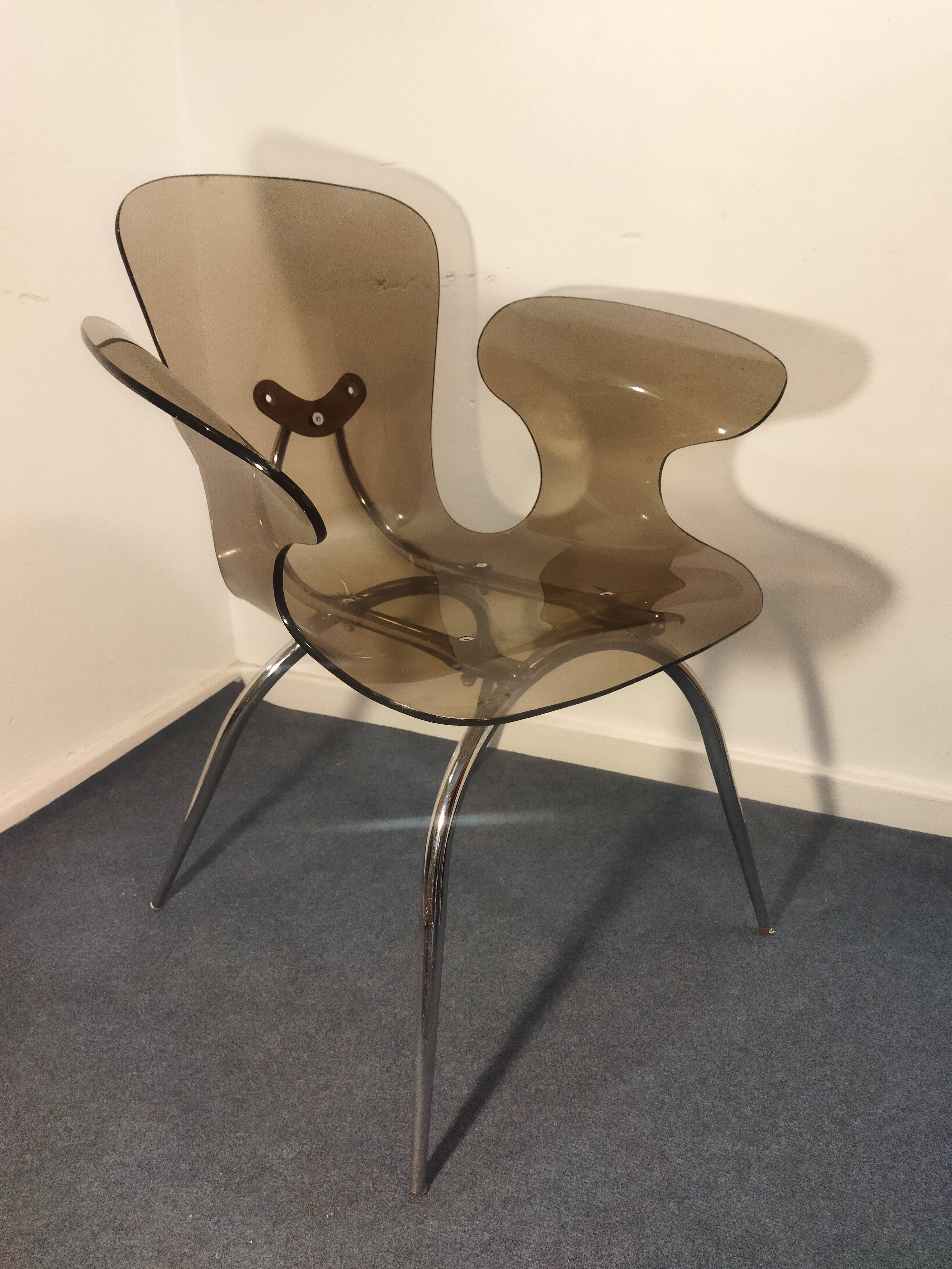 Plexiglass design chair