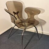 Chaise plexiglas design