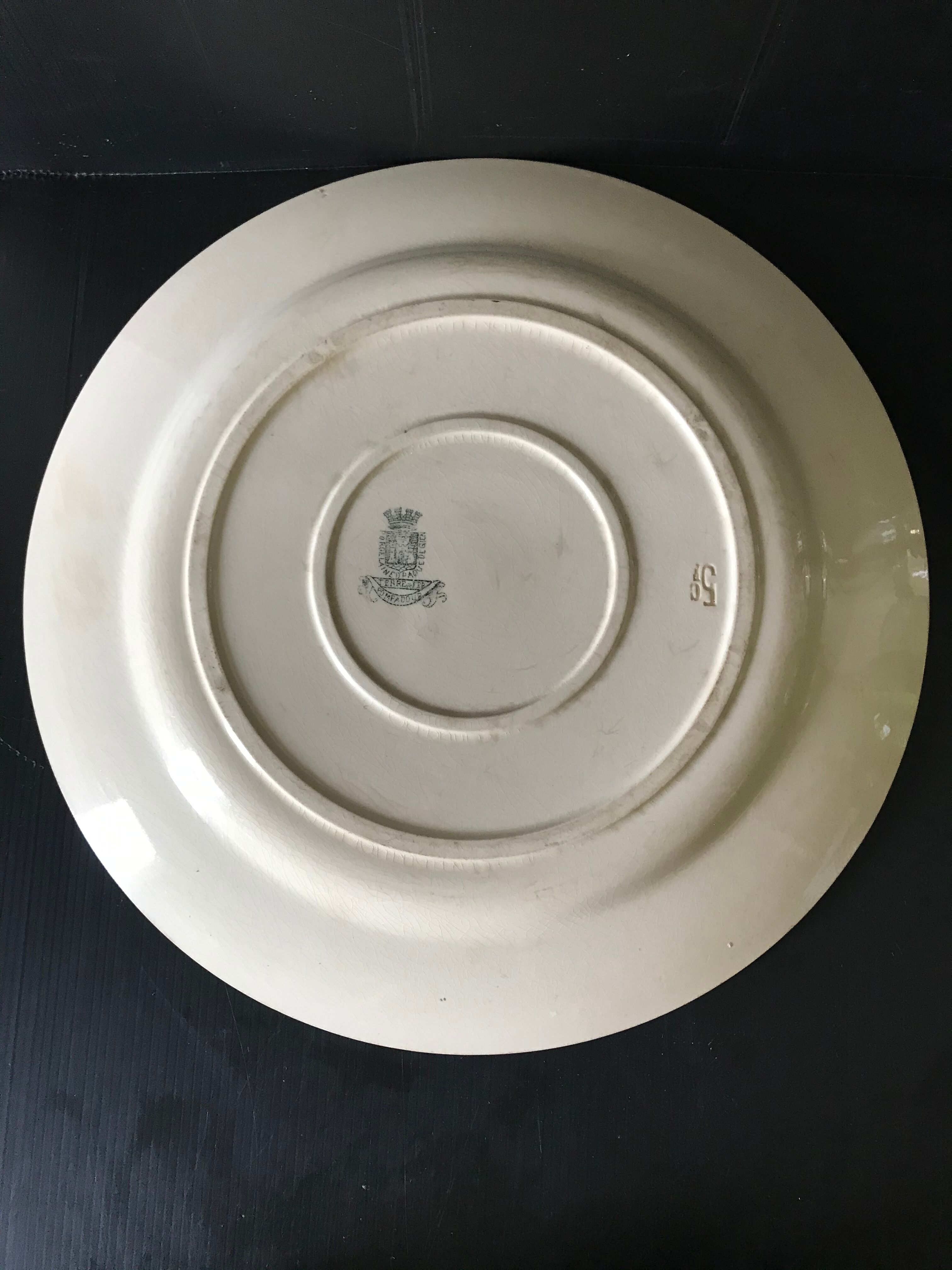 Dish Terre De Fer Gien