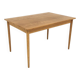 Scandinavian oak dining table, Sweden, 1960