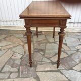 Console Louis XVI Period 1880 Walnut