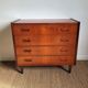 Commode scandinave teck vintage 4 tiroirs