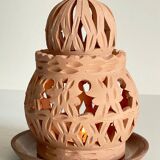BOUGEOIR Artisan Terracotta Candle Holder