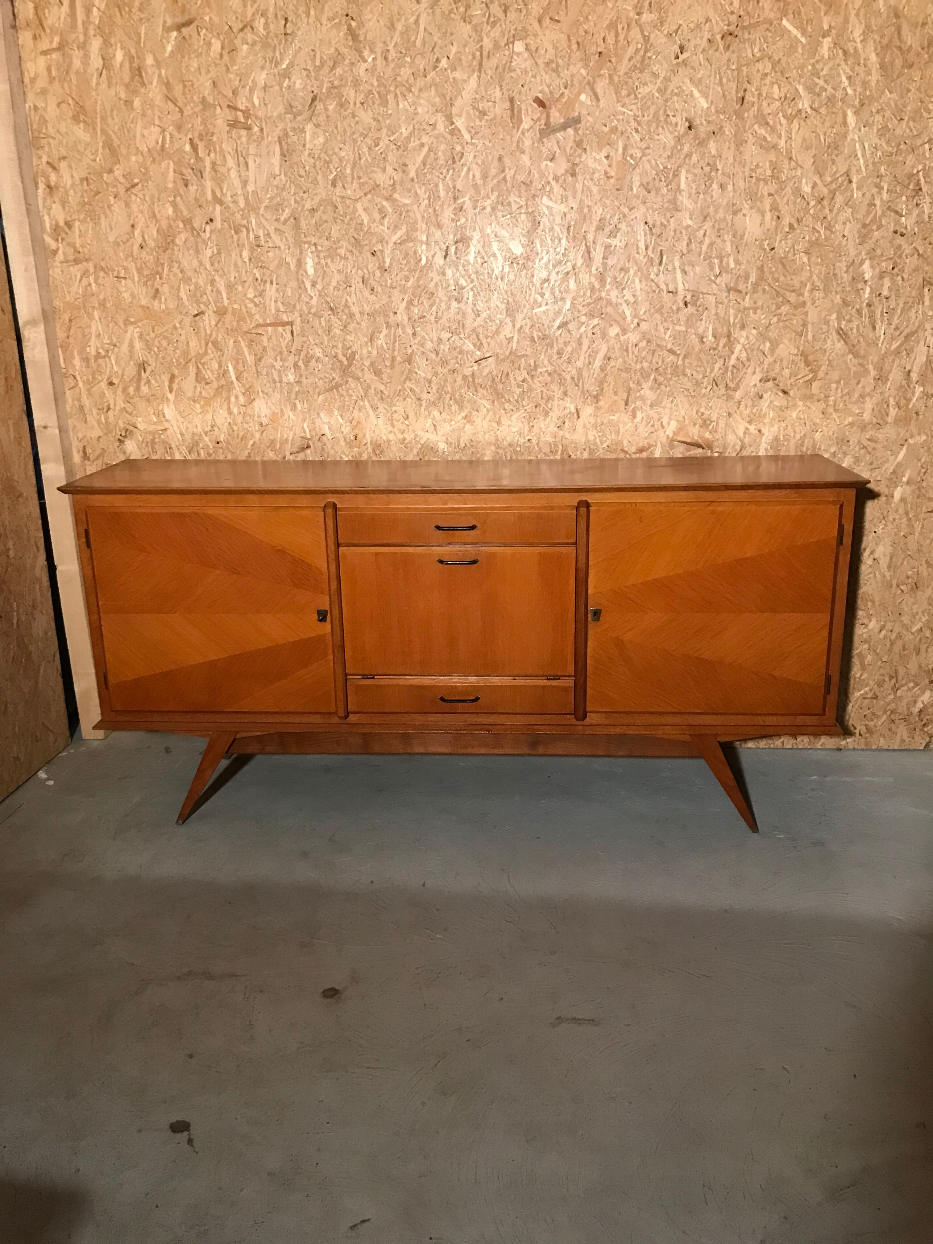 Enfilade pieds compas vintage année 50/60